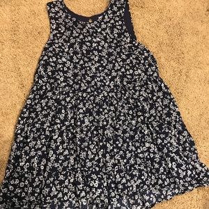 Alatr’d State blue and white floral romper